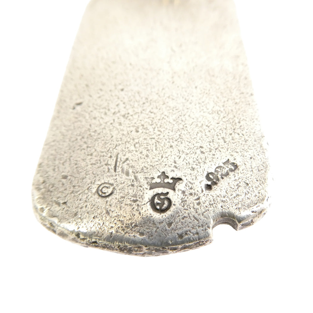 GABOR ガボール Gaboratory ガボラトリー マリア初期 ドッグタグ w/スパイクブルドッグ ペンダントトップ シルバー系【中古】