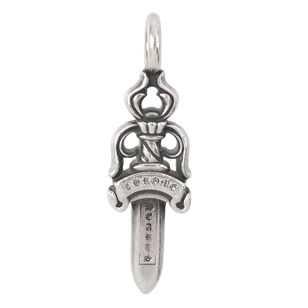 CHROME HEARTS クロムハーツ（原本無） DOUBLE DAGGER ダブルダガーペンダントトップ シルバー系【中古】
