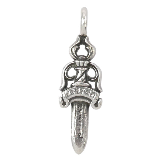 CHROME HEARTS クロムハーツ（原本無） DOUBLE DAGGER ダブルダガーペンダントトップ シルバー系【中古】