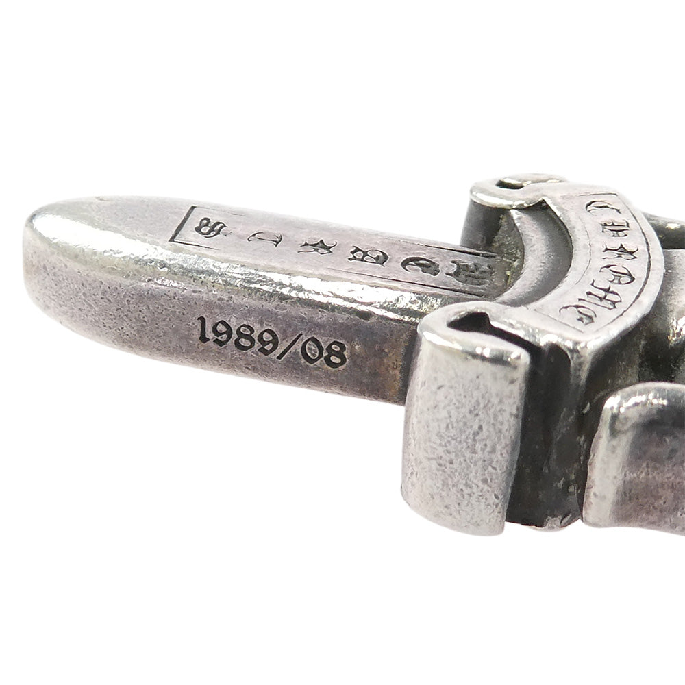 CHROME HEARTS クロムハーツ（原本無） DOUBLE DAGGER ダブルダガーペンダントトップ シルバー系【中古】