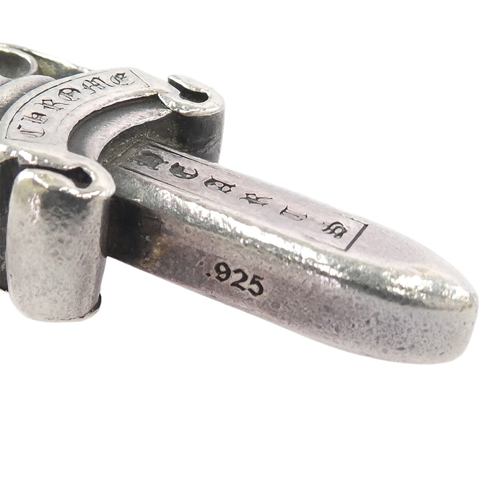 CHROME HEARTS クロムハーツ（原本無） DOUBLE DAGGER ダブルダガーペンダントトップ シルバー系【中古】