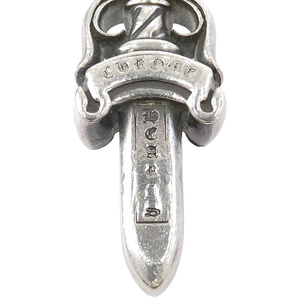 CHROME HEARTS クロムハーツ（原本無） DOUBLE DAGGER ダブルダガーペンダントトップ シルバー系【中古】