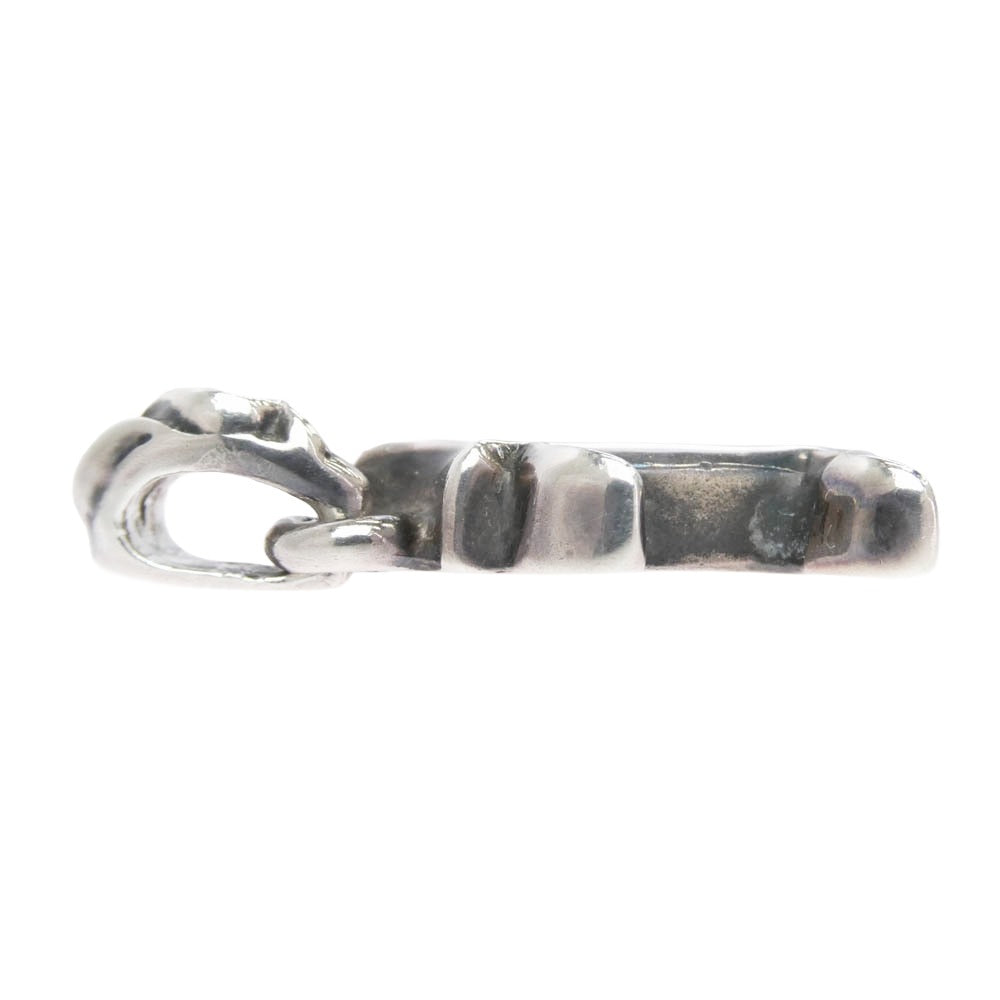 CHROME HEARTS クロムハーツ（原本無） ALPHABET CHARM アルファベット チャーム F エフ イニシャル ペンダントトップ シルバー系【中古】