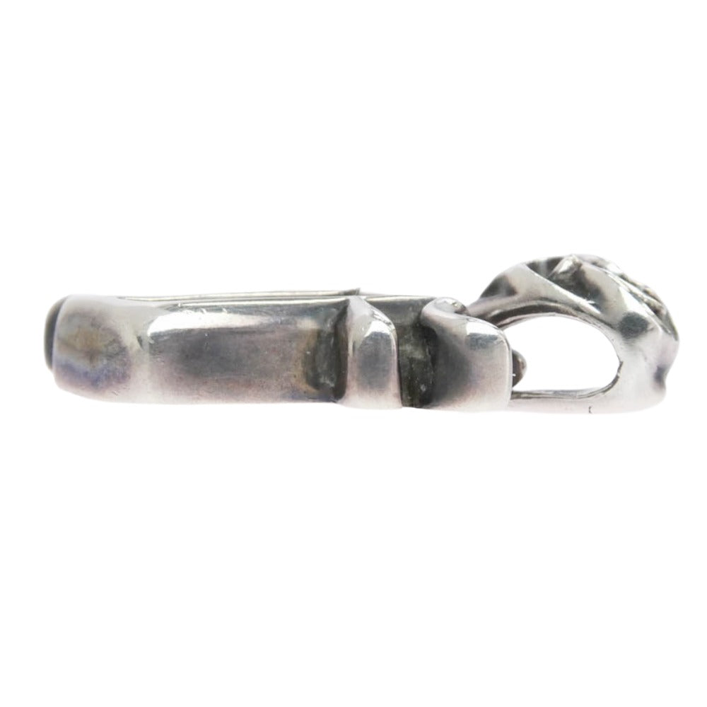 CHROME HEARTS クロムハーツ（原本無） ALPHABET CHARM アルファベット チャーム F エフ イニシャル ペンダントトップ シルバー系【中古】