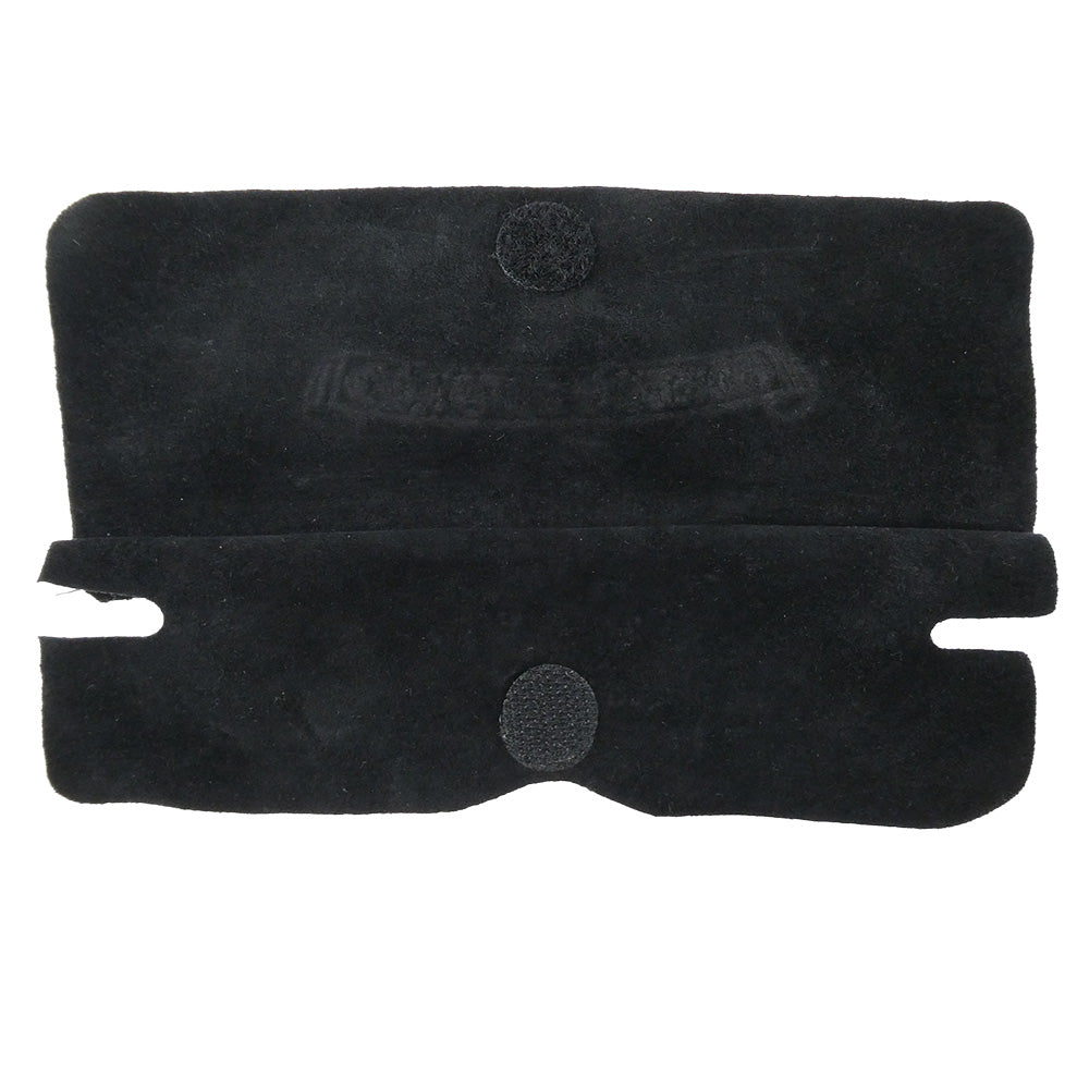 CHROME HEARTS クロムハーツ（原本無） EYEWEAR CASE 1 レザー スクロールラベル CHプラス アイウェアケース 眼鏡ケース ブラック系【中古】