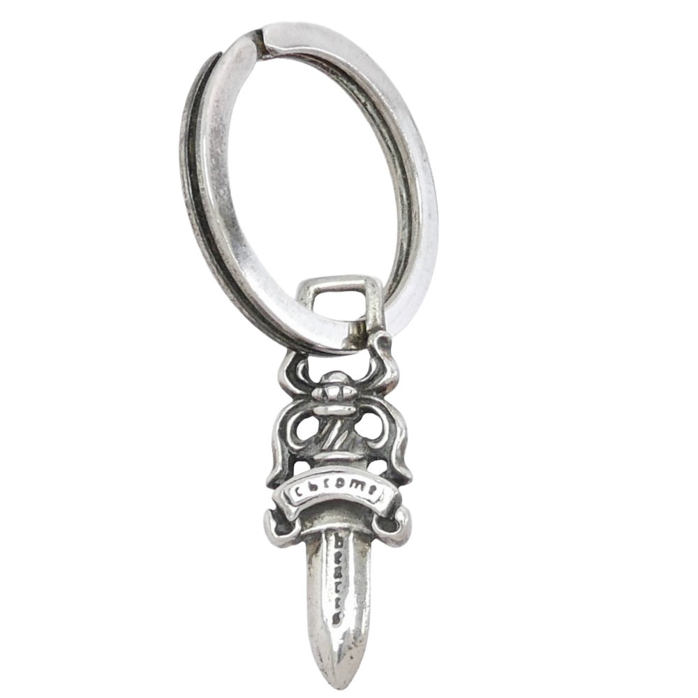 CHROME HEARTS クロムハーツ（原本無） RNG&No5 DGGR #5 ダガー キーリング シルバー系【中古】