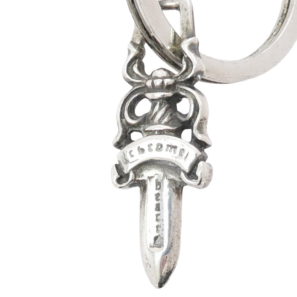 CHROME HEARTS クロムハーツ（原本無） RNG&No5 DGGR #5 ダガー キーリング シルバー系【中古】