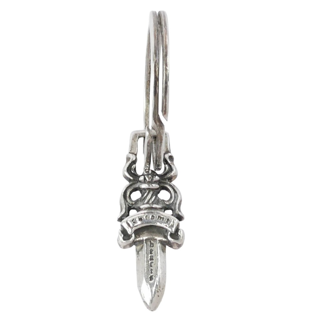 CHROME HEARTS クロムハーツ（原本無） RNG&No5 DGGR #5 ダガー キーリング シルバー系【中古】