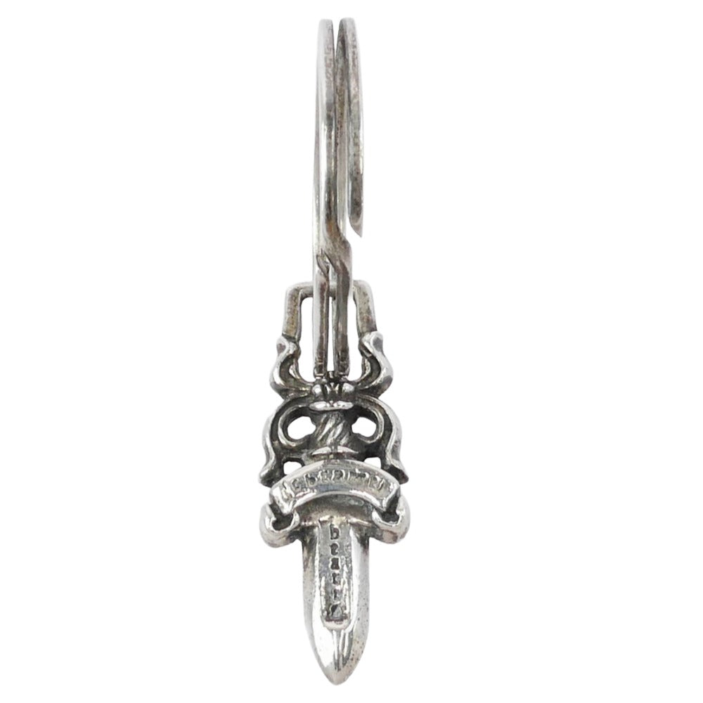 CHROME HEARTS クロムハーツ（原本無） RNG&No5 DGGR #5 ダガー キーリング シルバー系【中古】