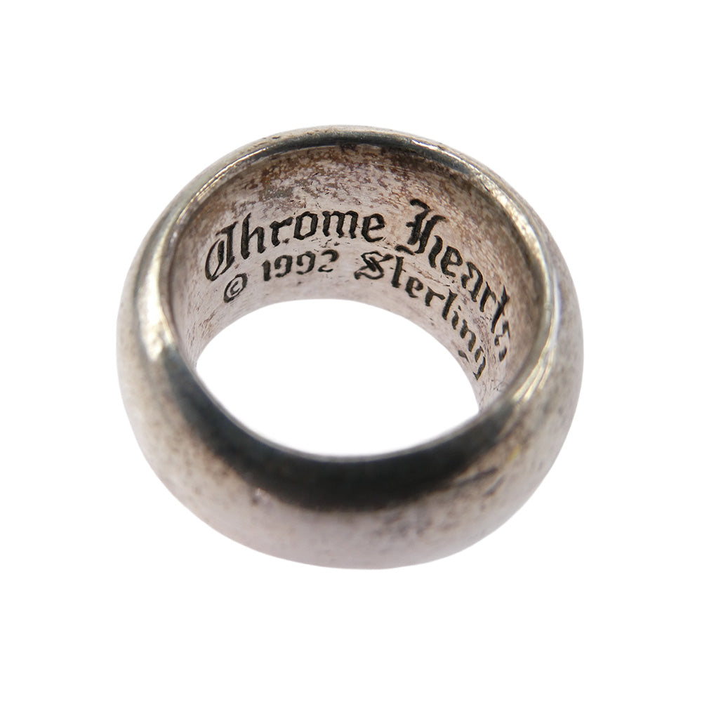 CHROME HEARTS クロムハーツ（原本無） SEAL STAMP シールスタンプ リング シルバー系 11号【中古】