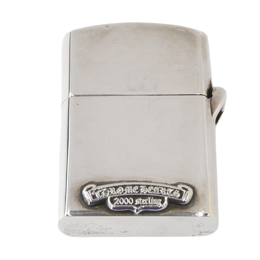 CHROME HEARTS クロムハーツ（原本無） ZIPPO LIGHTERZ-V5 フィリグリークロス ジッポ ライター シルバー系【中古】