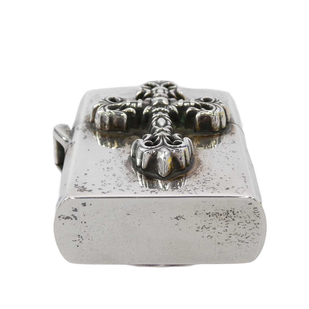 CHROME HEARTS クロムハーツ（原本無） ZIPPO LIGHTERZ-V5 フィリグリークロス ジッポ ライター シルバー系【中古】