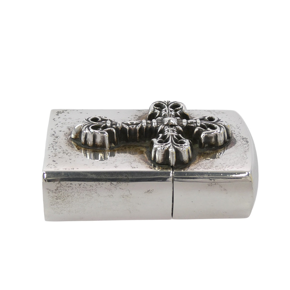 CHROME HEARTS クロムハーツ（原本無） ZIPPO LIGHTERZ-V5 フィリグリークロス ジッポ ライター シルバー系【中古】