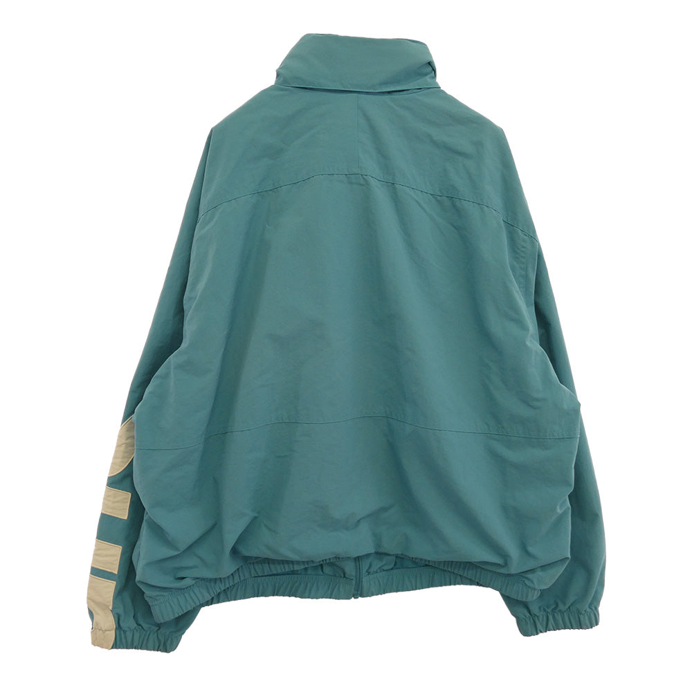 Supreme シュプリーム 21SS Spellout Track Jacket スペルアウト アームロゴ トラック ナイロンジャケット ライトブルー系 XL【中古】