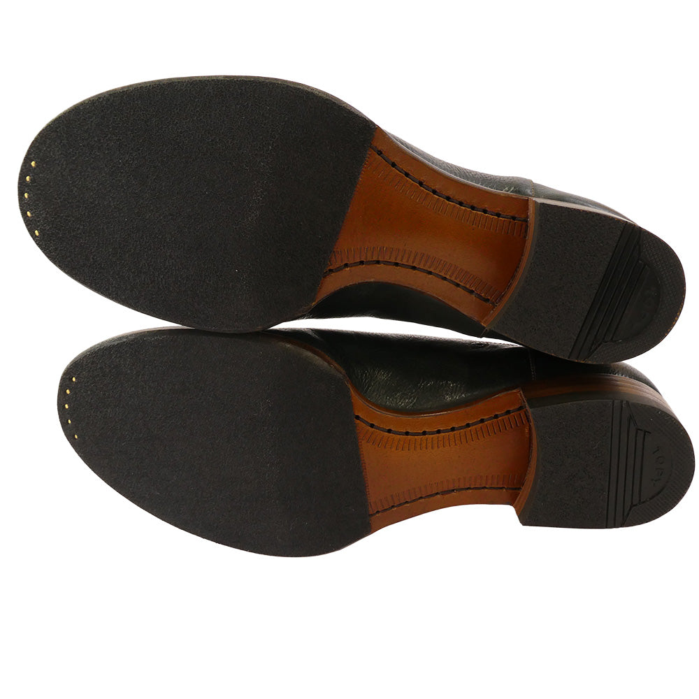 JELADO ジェラード The 2 Monkeys ELASTOS Victorian エラストス サイドゴア センターシーム ブーツ Victorian Blue グリーン系 US8【新古品】【未使用】【中古】