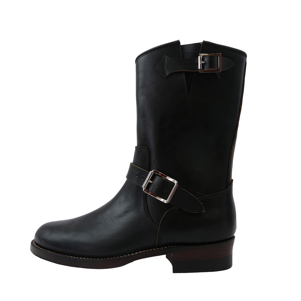 JELADO ジェラード ENGINEER BOOT Type1 茶芯 ホースバット レザー エンジニア ブーツ ダークブラウン系 US7【新古品】【未使用】【中古】