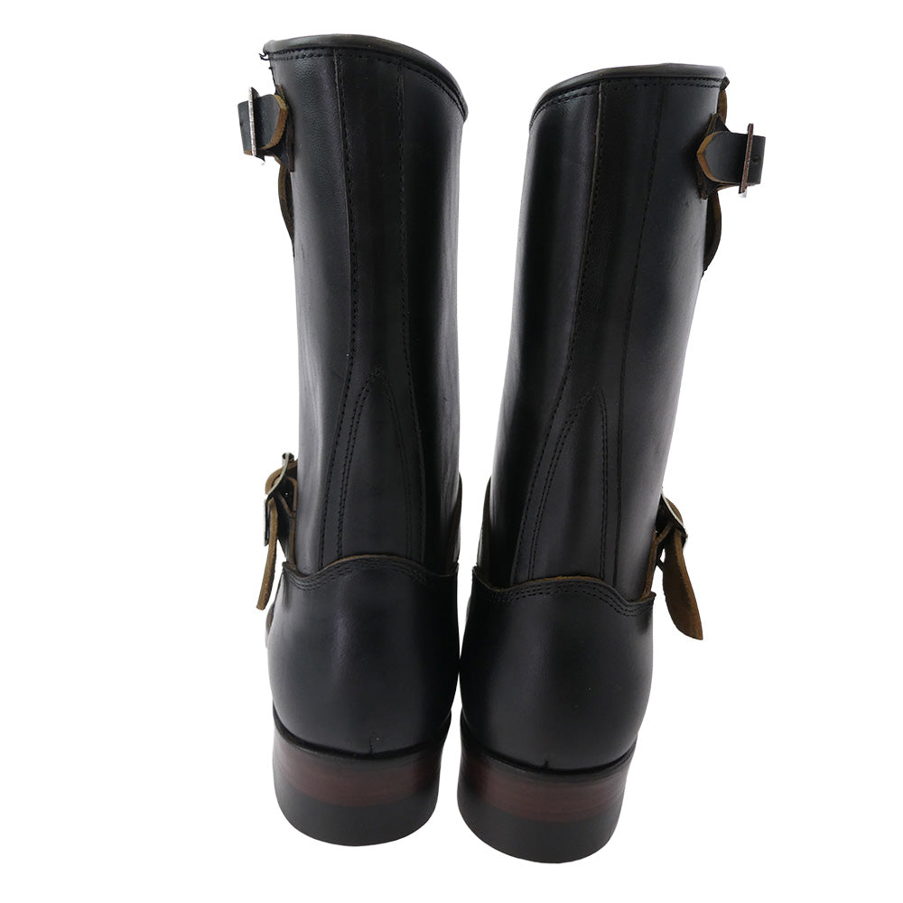 JELADO ジェラード ENGINEER BOOT Type1 茶芯 ホースバット レザー エンジニア ブーツ ダークブラウン系 US7【新古品】【未使用】【中古】