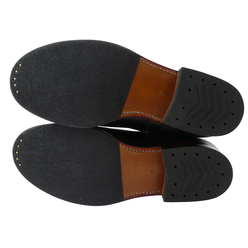 JELADO ジェラード ENGINEER BOOT Type1 茶芯 ホースバット レザー エンジニア ブーツ ダークブラウン系 US7【新古品】【未使用】【中古】