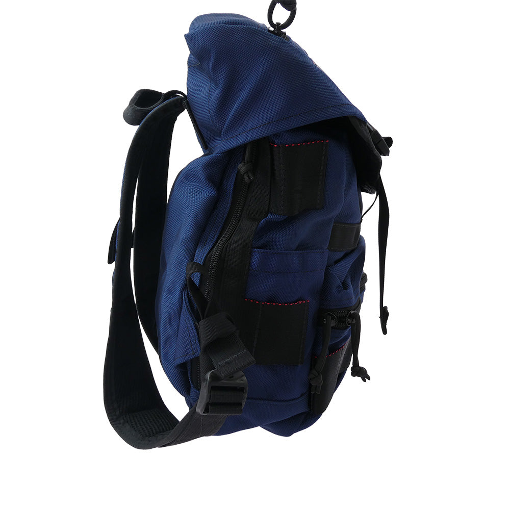 BRIEFING ブリーフィング BRF096219 SIMPLE FLAP シンプルフラップ コンパクトデイパック バックパック ネイビー系【中古】