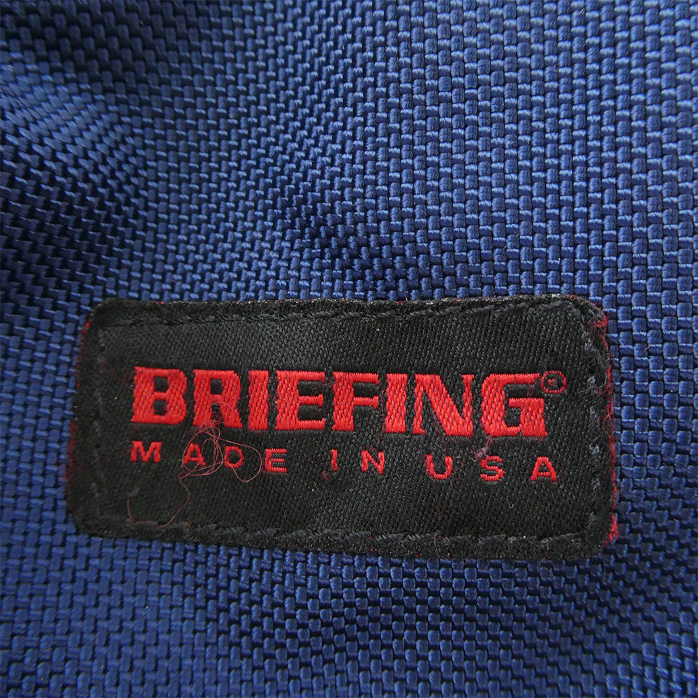BRIEFING ブリーフィング BRF096219 SIMPLE FLAP シンプルフラップ コンパクトデイパック バックパック ネイビー系【中古】