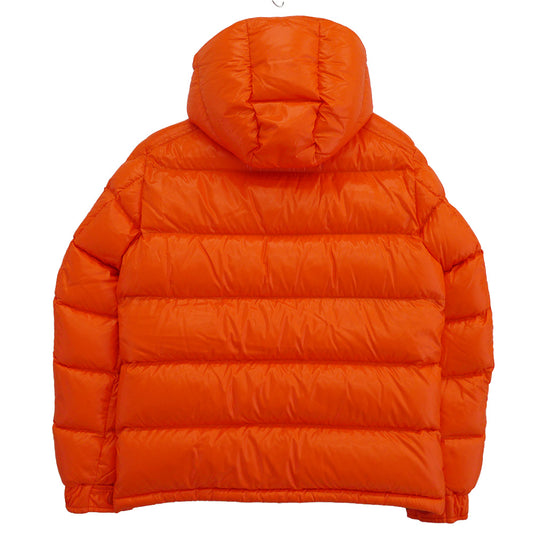 MONCLER モンクレール G20911A53600 68950 モンクレールジャパンタグ MAYA GIUBBOTTO マヤ ジップアップ フーデッド ダウン ジャケット オレンジ系 1【中古】