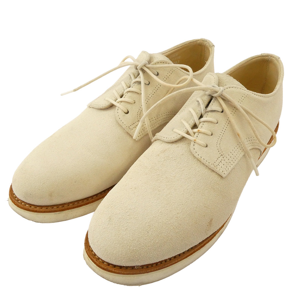 ウォークオーバー USA製 Derby ホワイトバックス ダービーシューズ ベージュ系 US8【中古】
