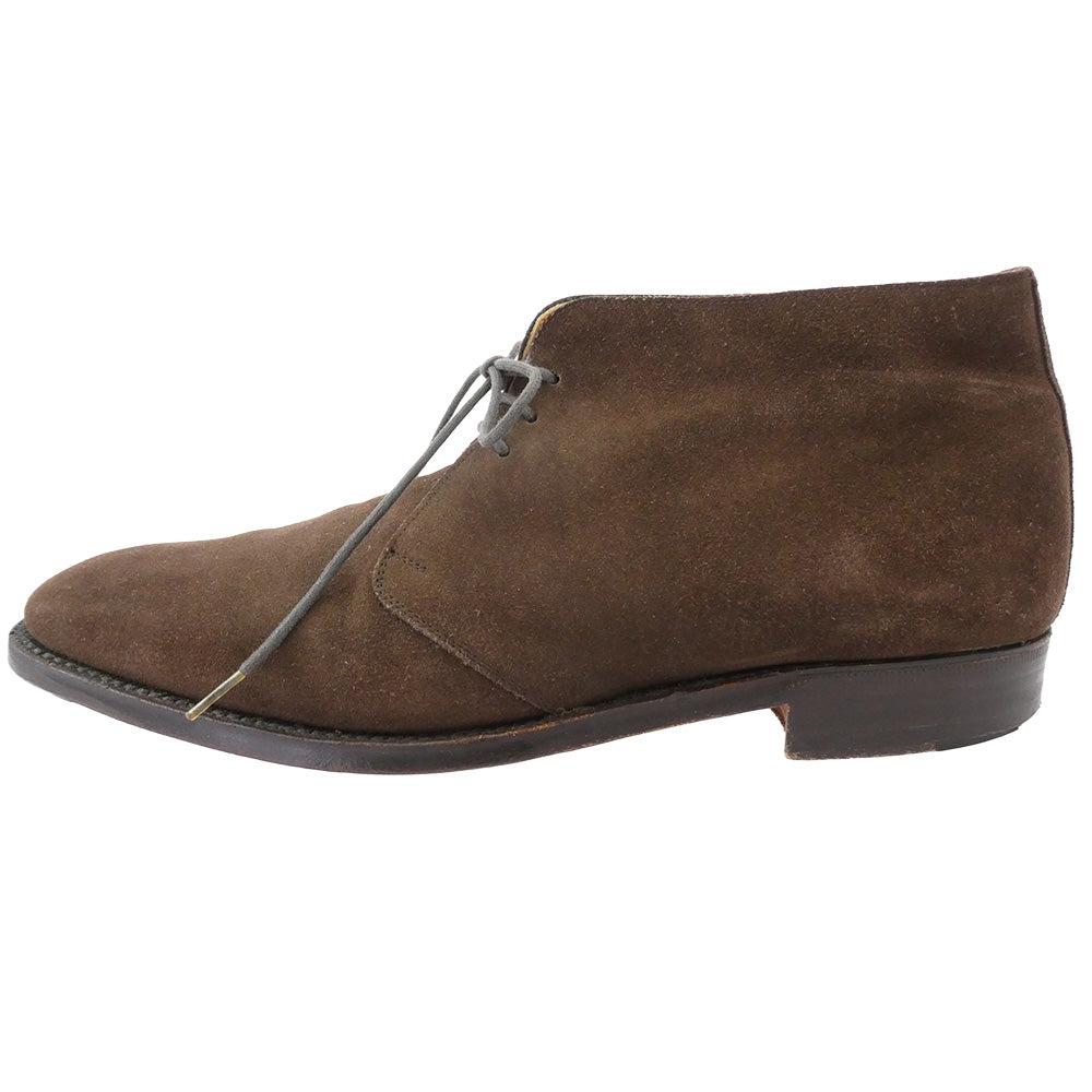 トレーディングポスト 5804 チャッカブーツ suede chukka boots スエード チャッカ ブーツ ブラウン系 6.5【中古】