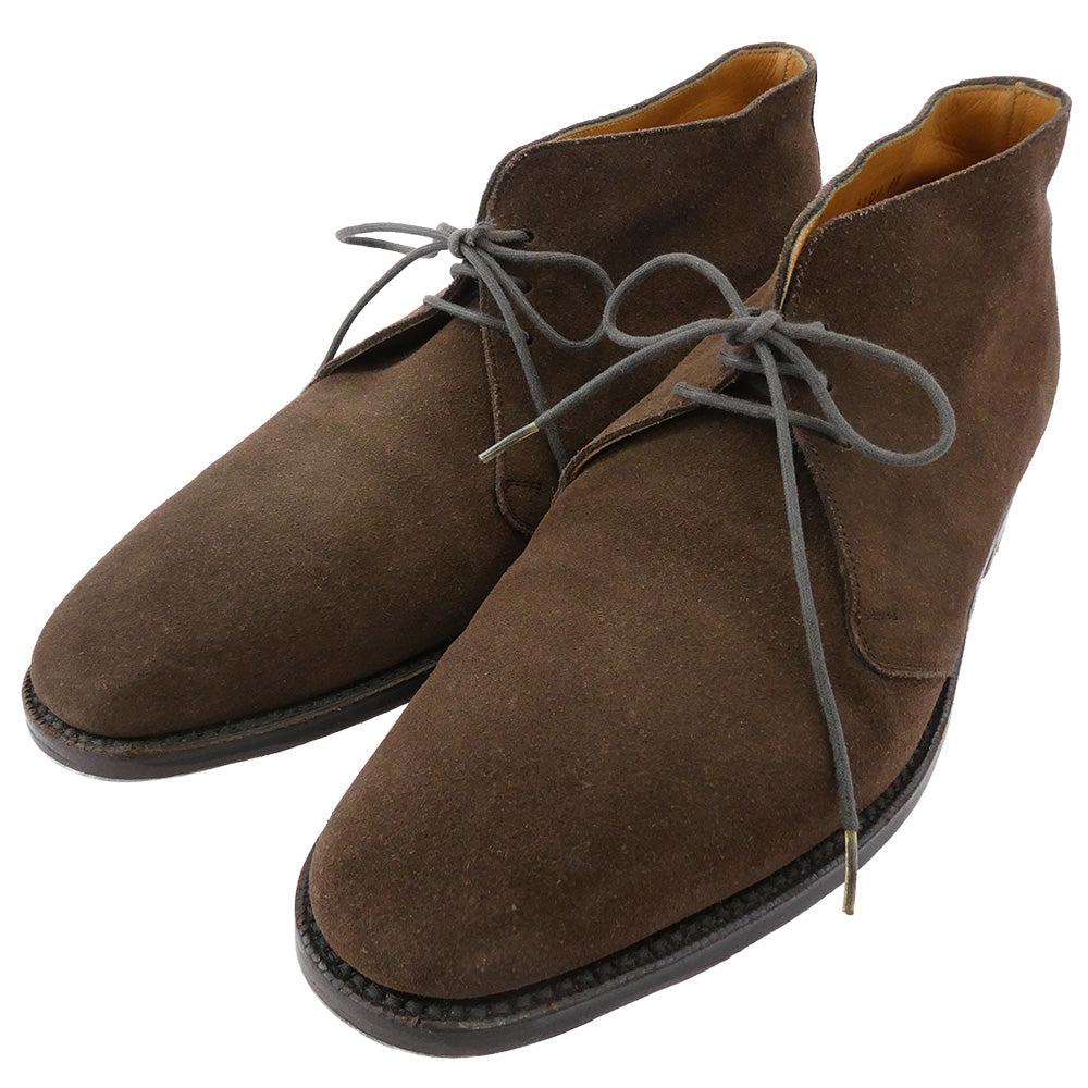 トレーディングポスト 5804 チャッカブーツ suede chukka boots スエード チャッカ ブーツ ブラウン系 6.5【中古】