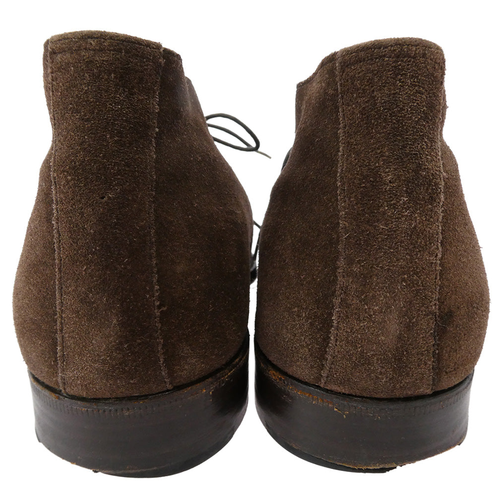 トレーディングポスト 5804 チャッカブーツ suede chukka boots スエード チャッカ ブーツ ブラウン系 6.5【中古】
