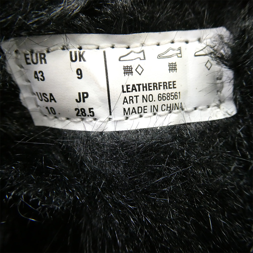 BALENCIAGA バレンシアガ 668561 Track Sandal Eco Fur エコ ファー トラック サンダル ブラック系 28.5cm【中古】