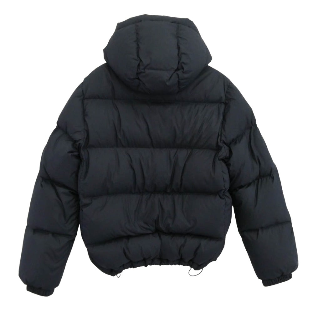 GUCCI グッチ 794822 Z8BTA LOGO HOODED DOWN JACKETS ロゴ フーデッド ダウン ジャケット ネイビー系【極上美品】【中古】