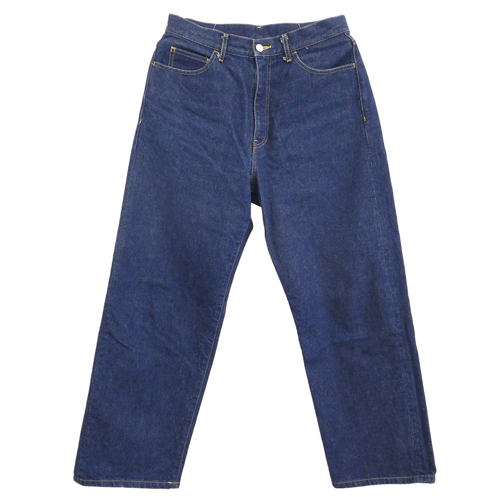 スティーブンアラン 12oz DENIM 5P BAGGY TAPERED PANTS バギー デニム パンツ インディゴブルー系 M【中古】