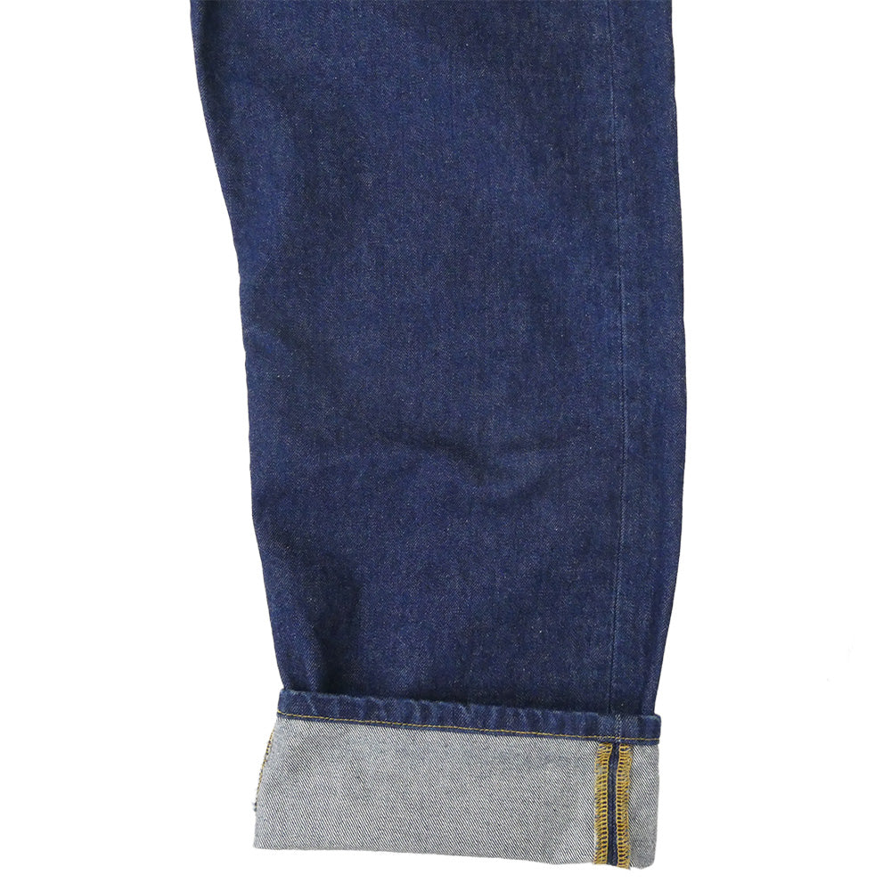 スティーブンアラン 12oz DENIM 5P BAGGY TAPERED PANTS バギー デニム パンツ インディゴブルー系 M【中古】