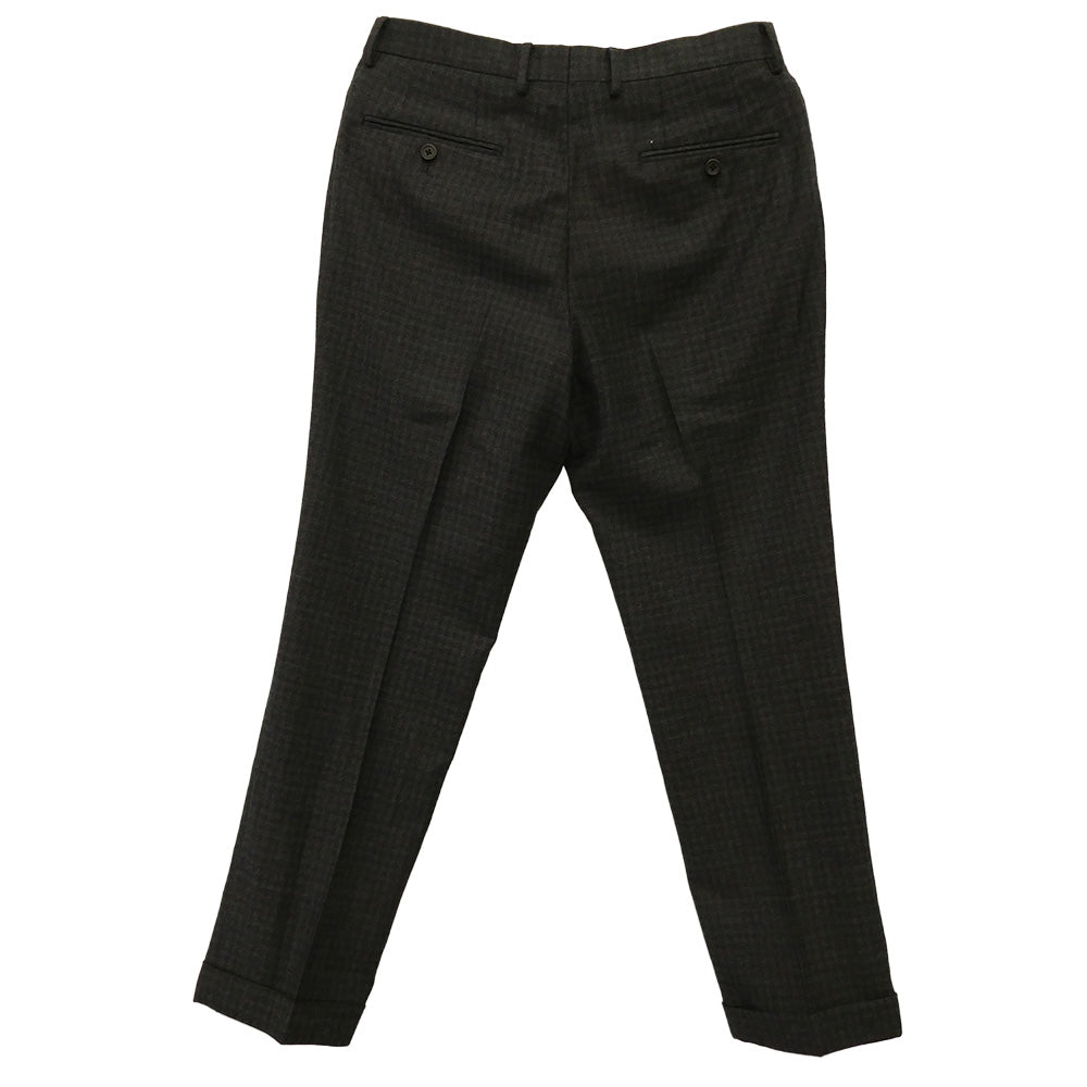 Paul Smith ポール・スミス PC-J-55079 REDA 1865 ウール チェック 2B テーラード ジャケット セットアップ グレー系 L【中古】