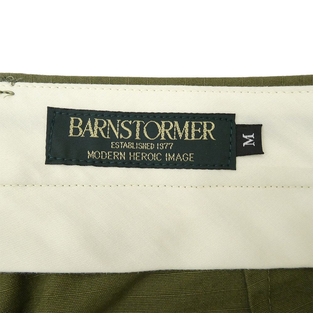 バーンストーマー 1313p DRESS FATIGUE PANTS ドレス ファティーグ パンツ カーキ系 M【中古】
