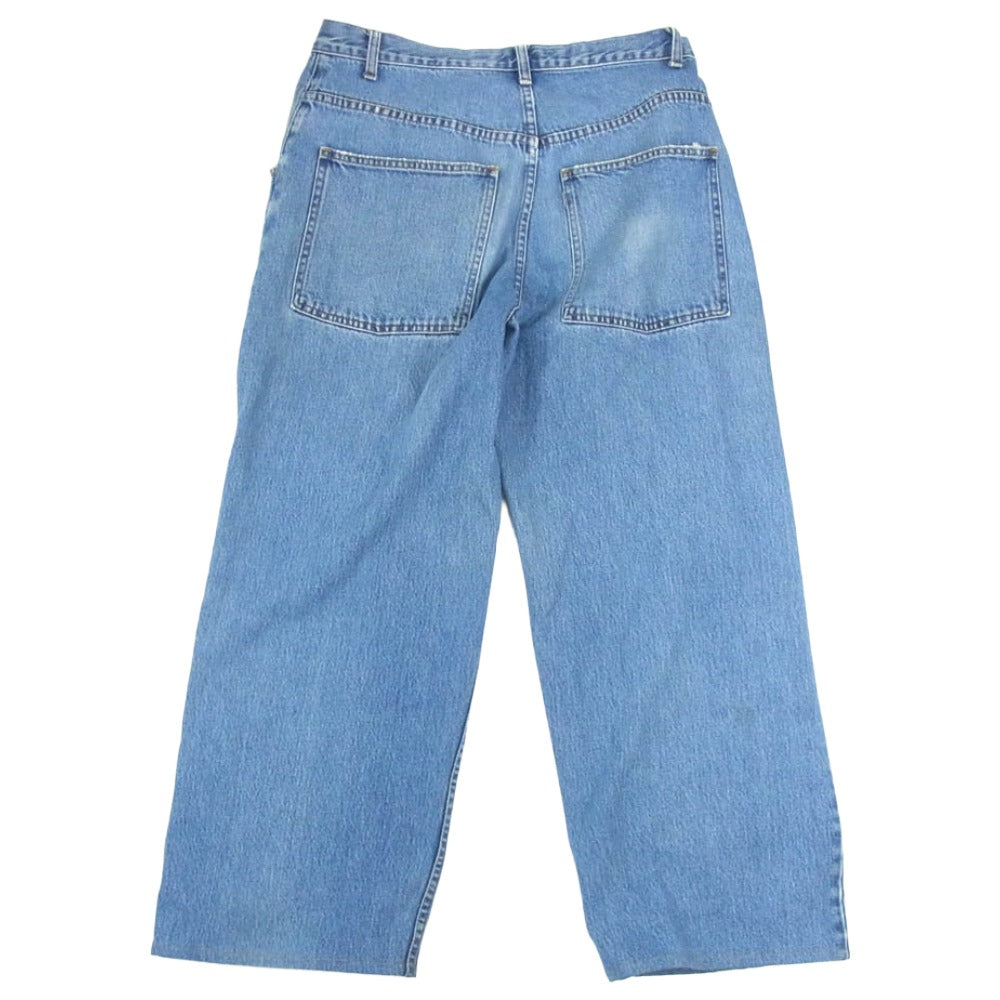 Levi's リーバイス 90s SilverTab シルバータブ stovepipe デニム パンツ インディゴブルー系 34【中古】