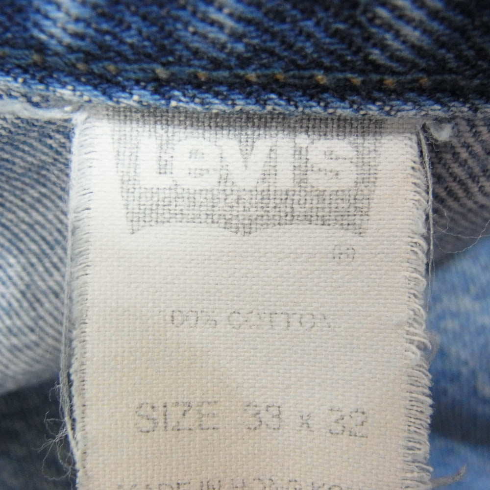 Levi's リーバイス 90s SilverTab シルバータブ stovepipe デニム パンツ インディゴブルー系 34【中古】