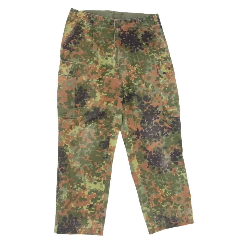 ヴィンテージ 90s 97年製 german army ドイツ軍 迷彩 カーゴ パンツ カーキ系 サイズ表記無【中古】