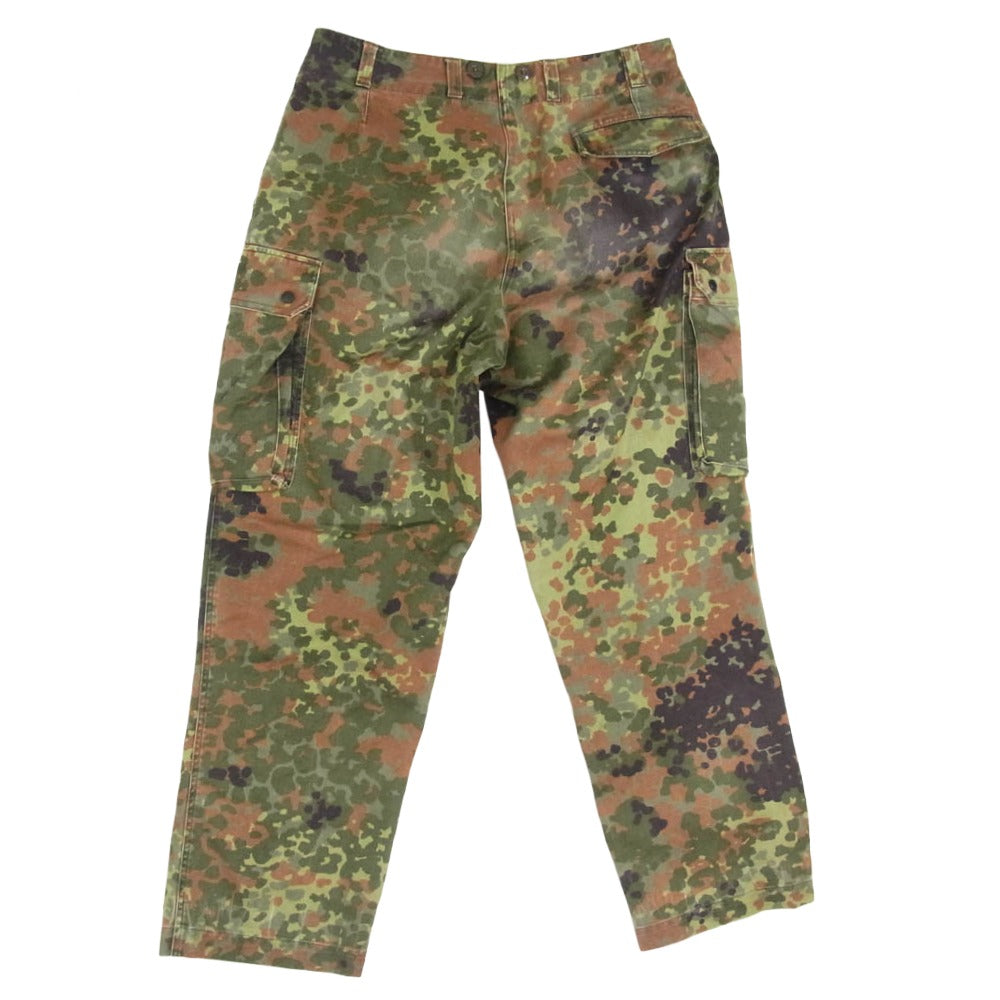 ヴィンテージ 90s 97年製 german army ドイツ軍 迷彩 カーゴ パンツ カーキ系 サイズ表記無【中古】