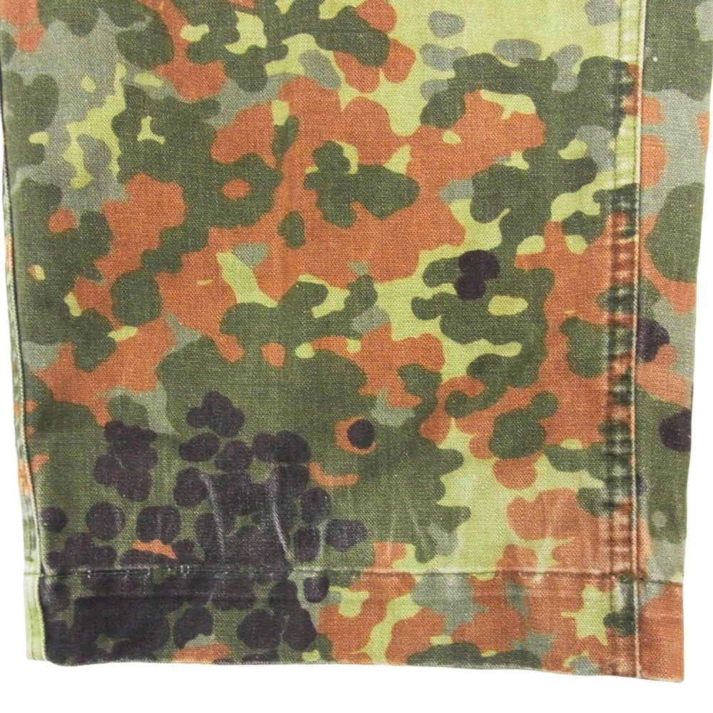 ヴィンテージ 90s 97年製 german army ドイツ軍 迷彩 カーゴ パンツ カーキ系 サイズ表記無【中古】