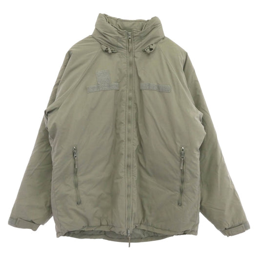 米軍 NSN 8415-01-538-6289 ECWCS GEN3 LEVEL7 JACKET エクワックス レベルセブン プリマロフト ミリタリー ジャケット グレー系 M【中古】