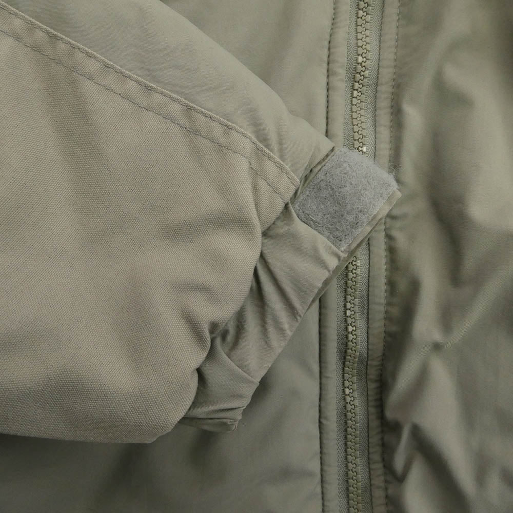米軍 NSN 8415-01-538-6289 ECWCS GEN3 LEVEL7 JACKET エクワックス レベルセブン プリマロフト ミリタリー ジャケット グレー系 M【中古】