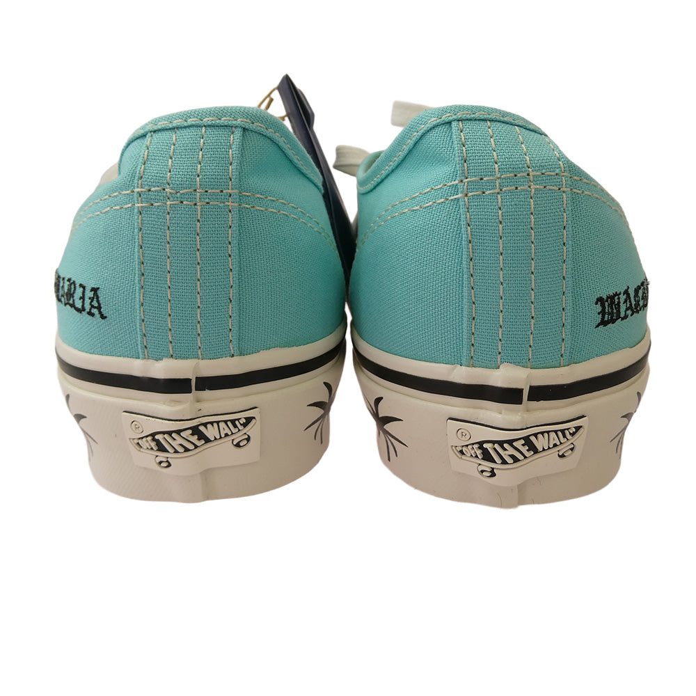WACKO MARIA ワコマリア 25SS VANS-WM-SH07 VANS バンズ LX AUTHENTIC 44 オーセンティック ローカット スニーカー ライトブルー系 ブラック系 28.5cm【新古品】【未使用】【中古】
