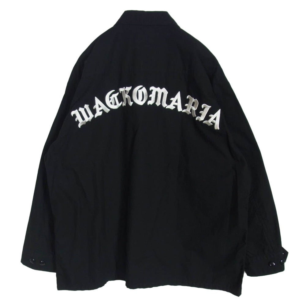 WACKO MARIA ワコマリア 24AW 24FWE-WMO-ML03 FATIGUE JACKET ファティーグジャケット ミリタリー ジャケット ブラック系 M【中古】