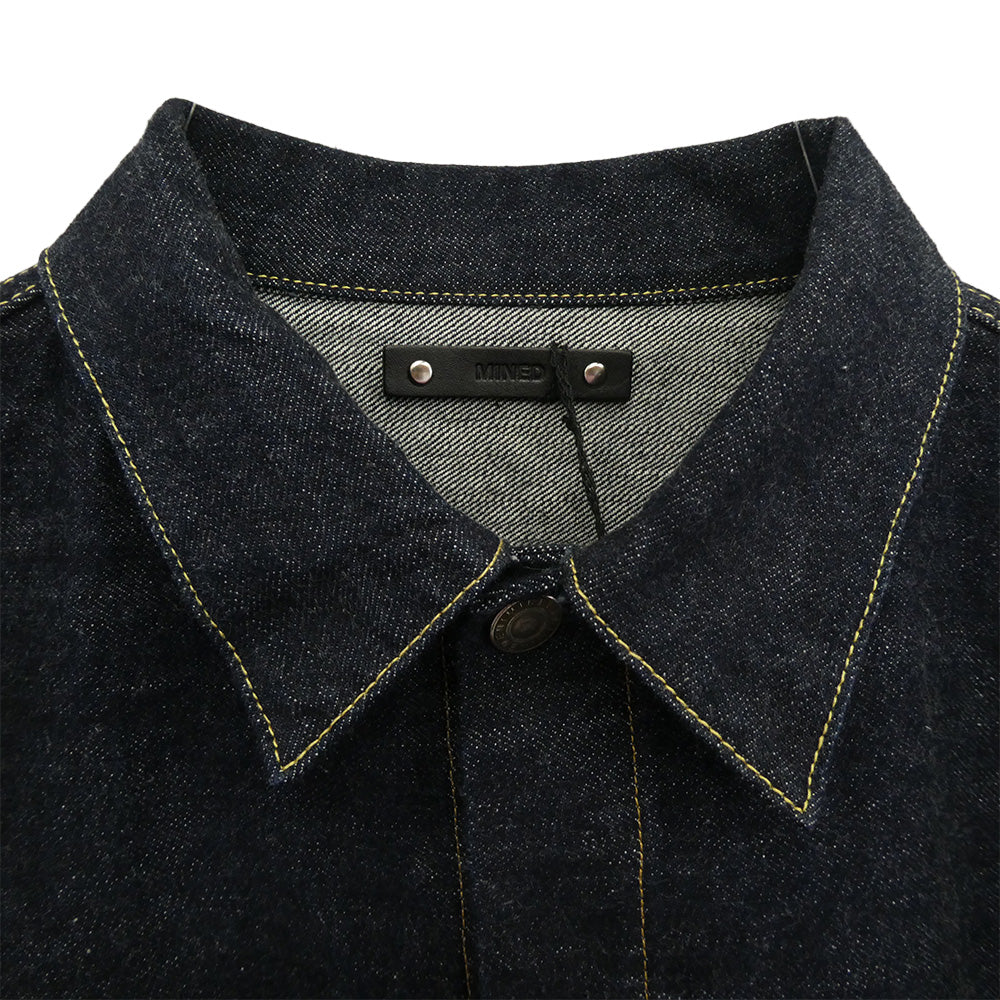 MINEDENIM マインデニム 25AW 2508-8001-81-032 R.Denim RF-GJKT-OWS ルーズ フィット デニム ジャケット インディゴブルー系 3【中古】