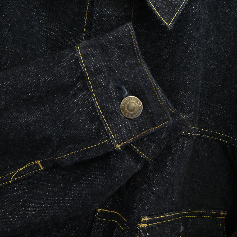 MINEDENIM マインデニム 25AW 2508-8001-81-032 R.Denim RF-GJKT-OWS ルーズ フィット デニム ジャケット インディゴブルー系 3【中古】