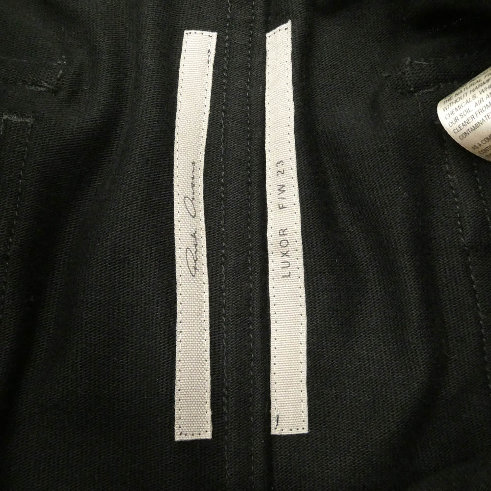 Rick Owens リックオウエンス 23AW RU02C7396-BA LUXOR期 BA素材 MASTODON CARGO マストドン カーゴ パンツ ブラック系 46【美品】【中古】