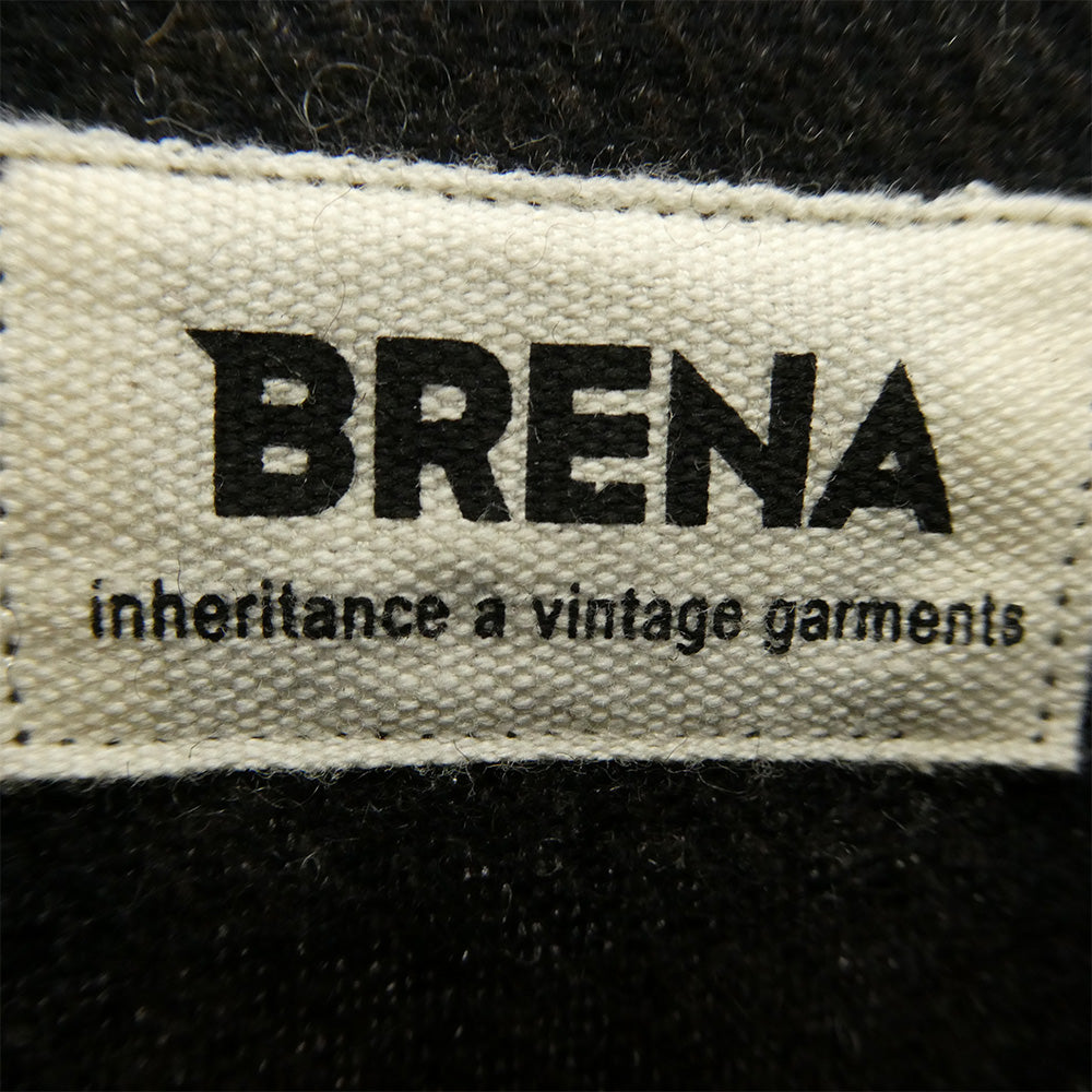 ブレナ ウールフランネル タータンチェック ホスピタルシャツジャケット ブラウン系 44【中古】