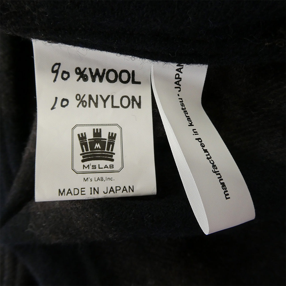 ブレナ ウールフランネル タータンチェック ホスピタルシャツジャケット ブラウン系 44【中古】