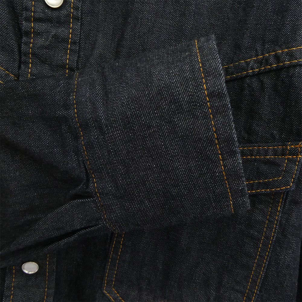TCB jeans ティージービージーンズ RANCHMAN Shirt DENIM ランチマン ウエスタン デニムシャツ インディゴブルー系 サイズ表記なし【中古】